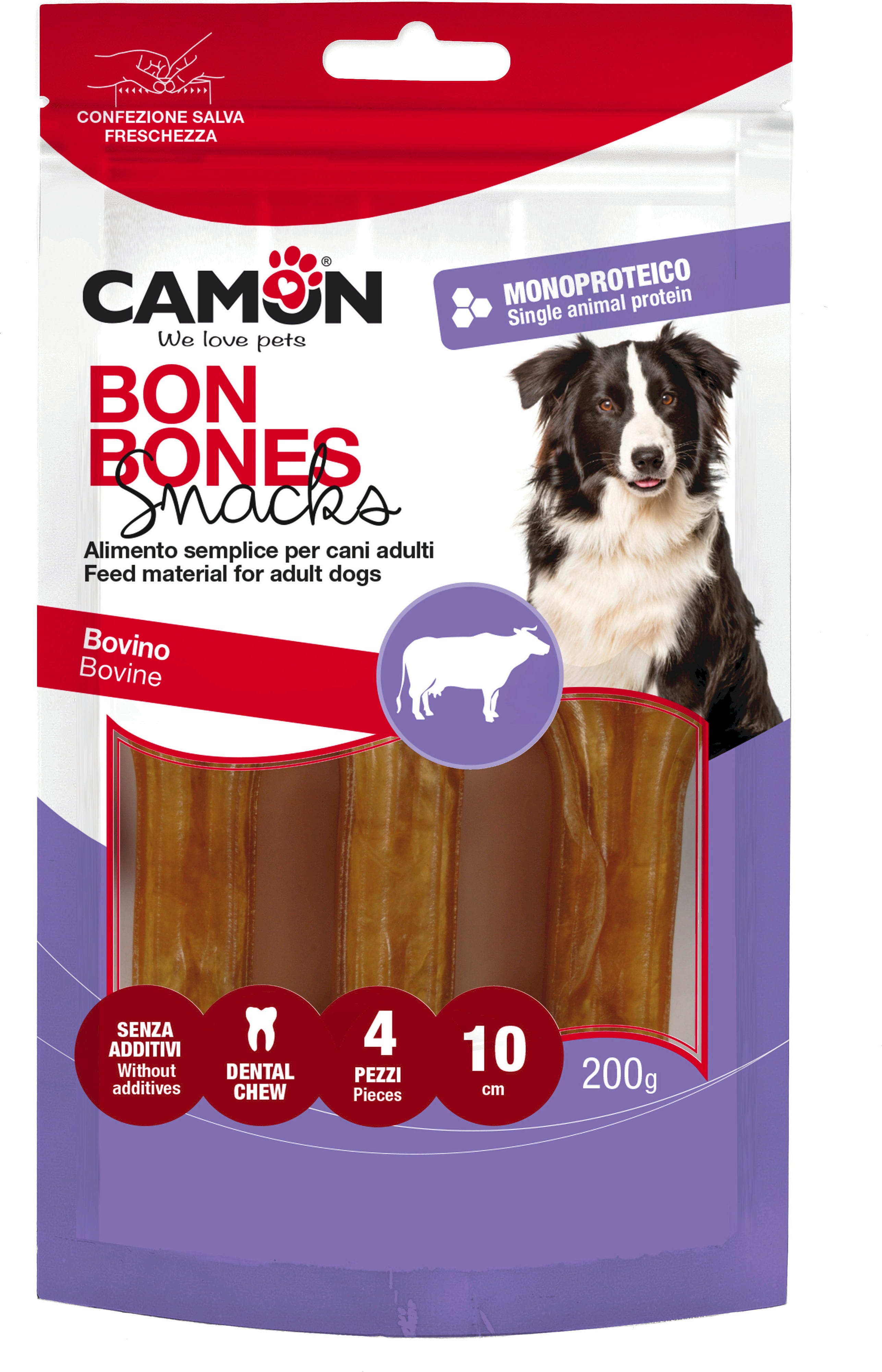 Camon Kauknochen Rind - 4 Stk. a'10 cm