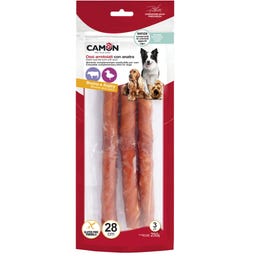 Camon Marhahúsos rágótekercs kacsával - 3 db, egyenként 28 cm