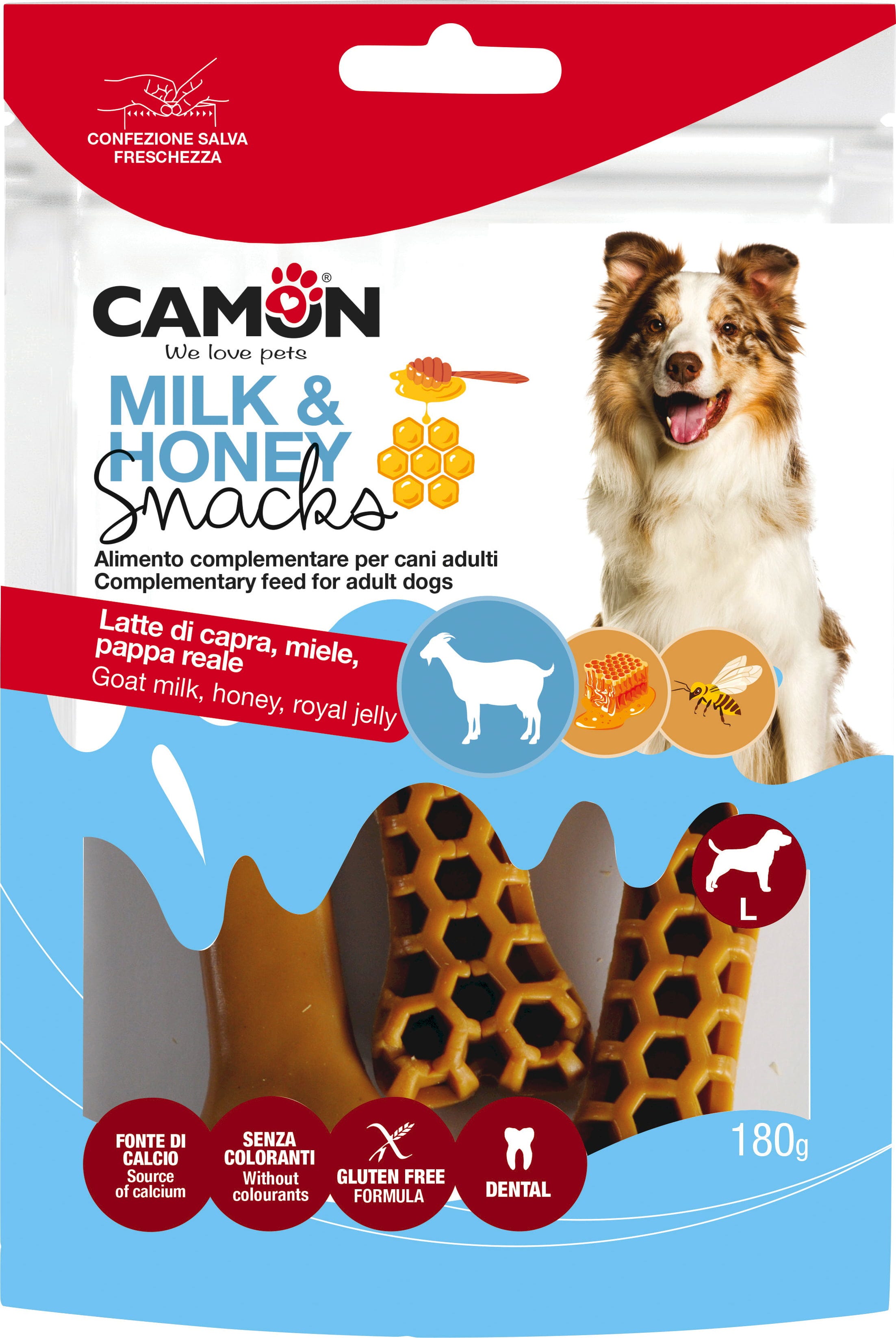 Camon Milk&Honey Bones - L (180 g)