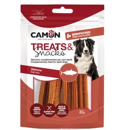 Camon Aufgerollte Kaurollen Lachs - 80 g