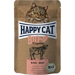 Happy Cat Manzo Bio - Bustina - 85 g