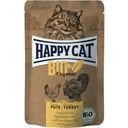 Happy Cat Bio Huhn und Pute Frischebeutel