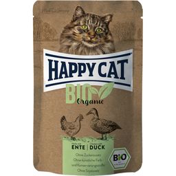 Happy Cat Bio piščanec in raca - 85 g