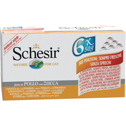 Schesir Multipack Natural 6x50g - Huhn und Kürbis