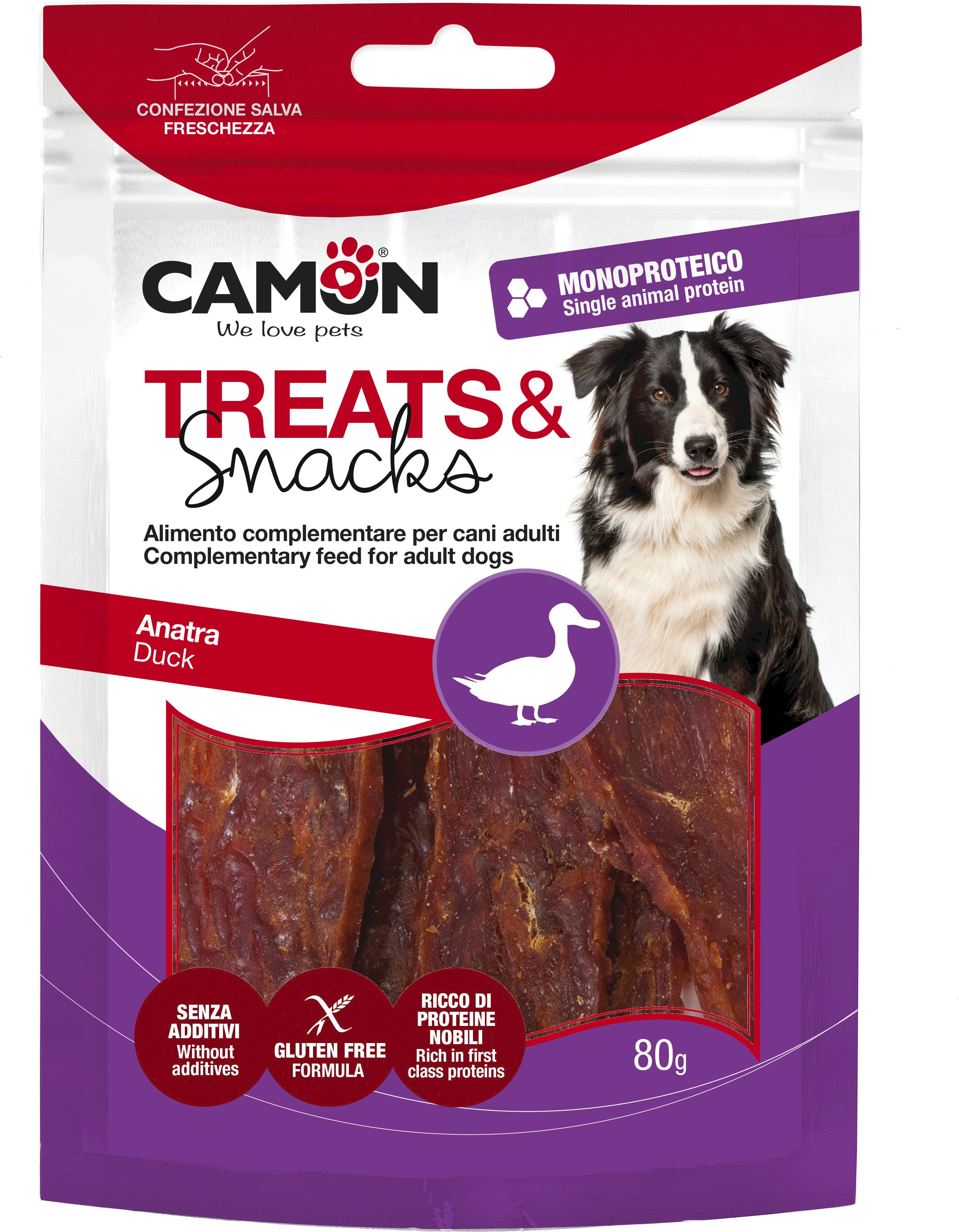 Camon Snack Streifen - Ente