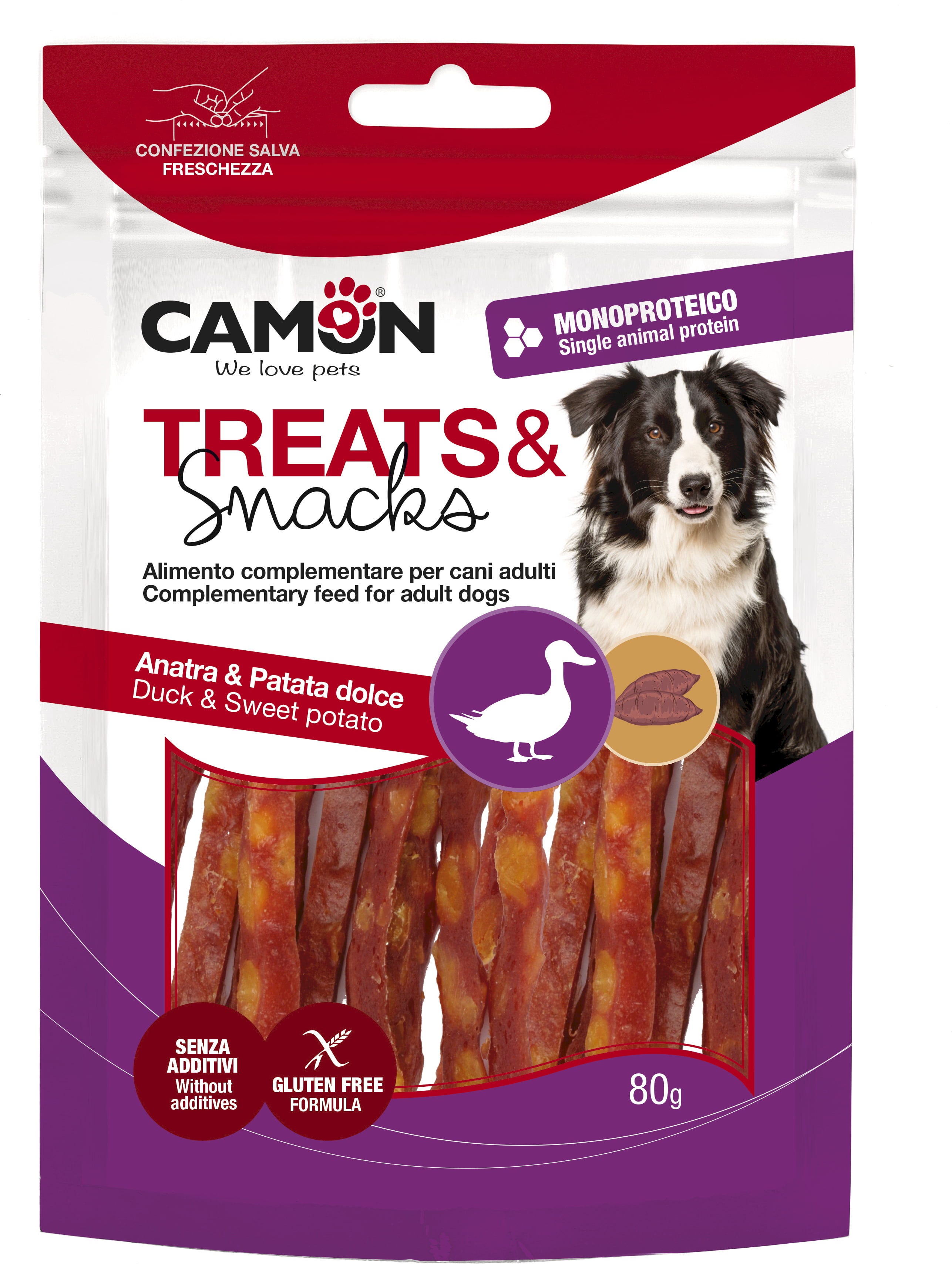 Camon Snack Sticks - Ente und Süßkartoffel
