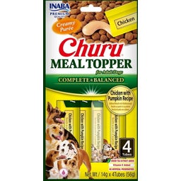 Churu Dog Meal Topper 4 x 14g - Huhn mit Kürbis