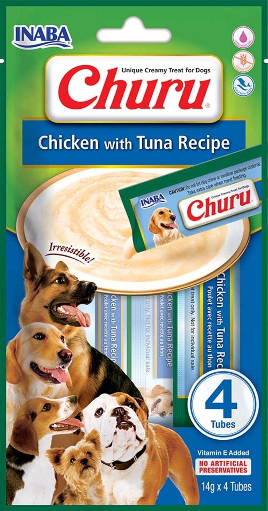 Churu Schleck Snack 4x14 g - Huhn mit Thunfisch