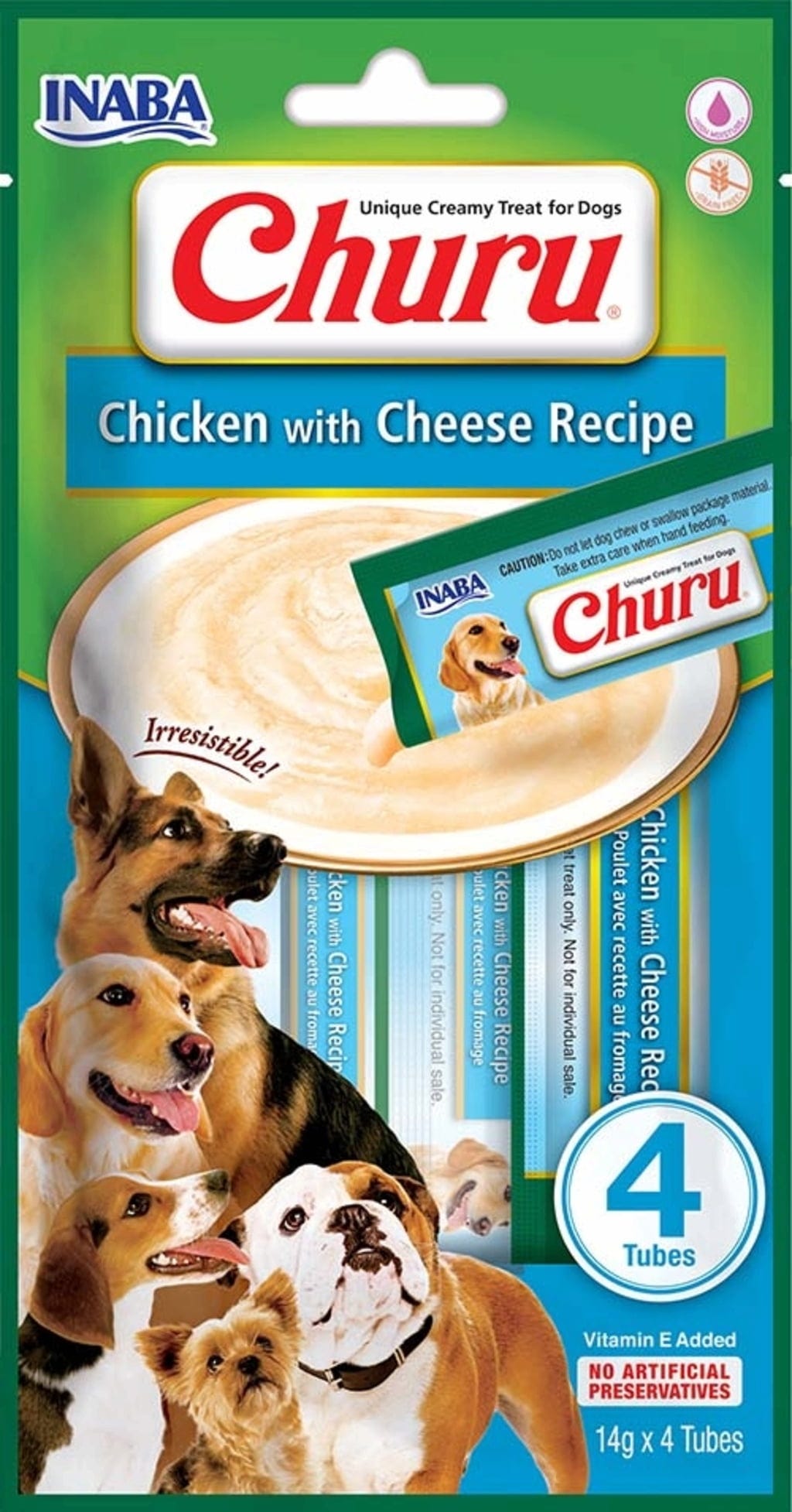 Churu Schleck Snack 4x14 g - Huhn mit Käse
