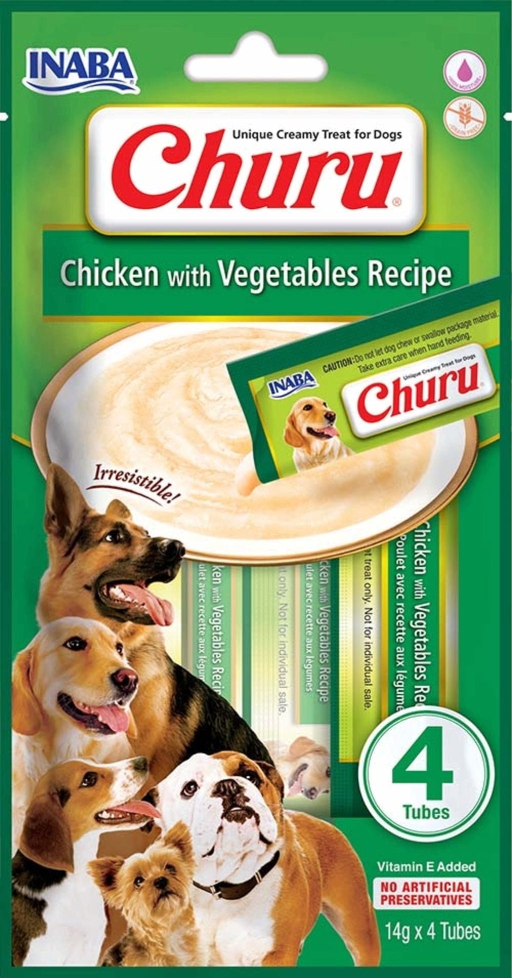 Churu Schleck Snack 4x14 g - Huhn mit Gemüse