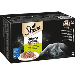 Sheba Sauce Lover - Selezione Assortita 8x85 g - 680 g