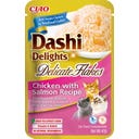 Churu Dashi Delights Delicate Flakes - kuracie mäso s lososom