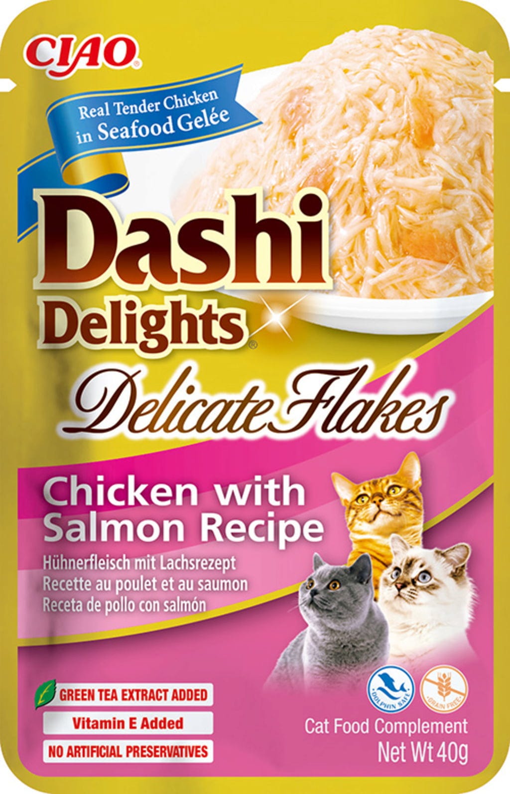 Churu Dashi Delights Delicate Flakes - Huhn mit Lachs