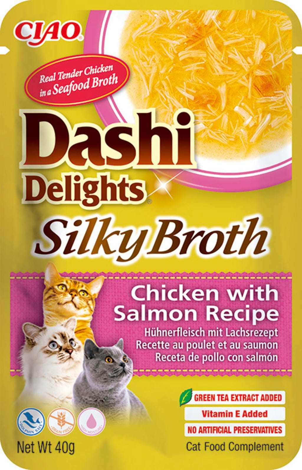 Churu Dashi Delights Brühe - Huhn mit Lachs