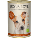 DOG'S LOVE Cibo per Cani - Manzo BIO - 400 g