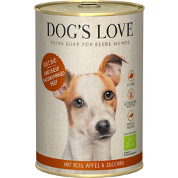 DOG'S LOVE Cibo per Cani - Manzo BIO - 400 g