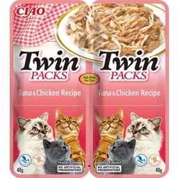 Churu Twin Packs 2 x 40g - Thunfisch und Huhn