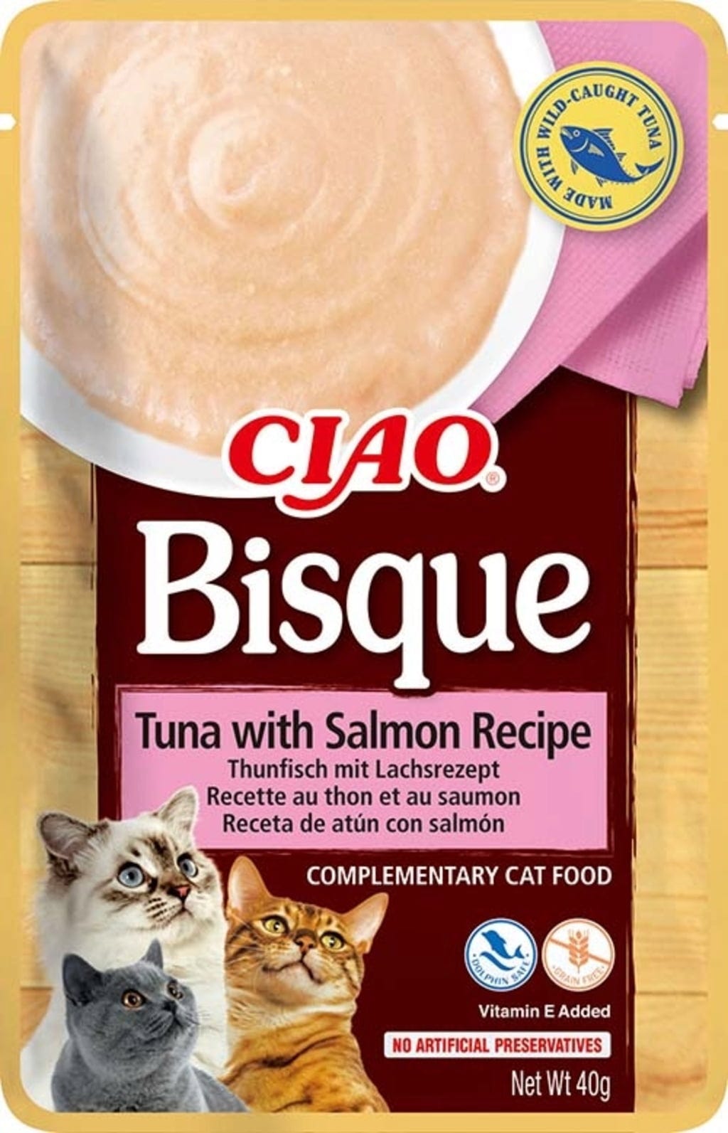 Churu CIAO Bisque - Thunfisch mit Lachs