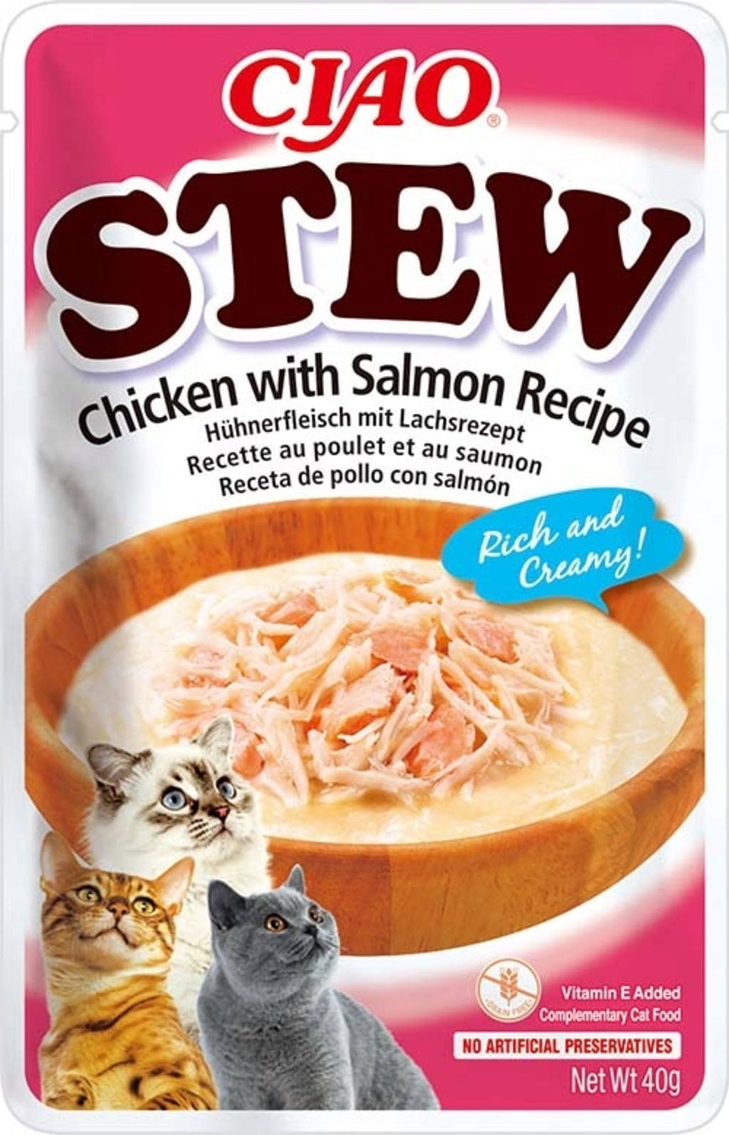 Churu CIAO Stew - Huhn mit Lachs