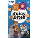 Churu Mačji priboljški Juicy Bites, 3 x 11,3 g - Okus pokrovač in rakcev