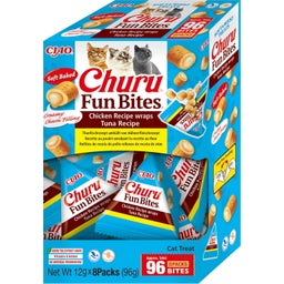 Churu Fun Bites 8x12 g - Hühnchen Wraps mit Thunfisch