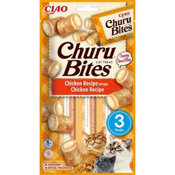 Churu Bites per Gatti 3x10 g - Wrap di pollo
