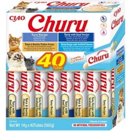 Churu Schleck Snack 40x14g Box - Thunfisch Variationen