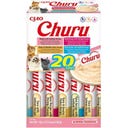 Churu Schleck Snack, 20x14g Doos - Zeevruchten variaties