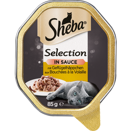 Sheba Selection - perutninski koščki v omaki - 85 g