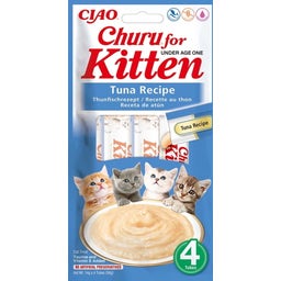 Churu Schleck Snack für Kitten 4x14g - Thunfisch