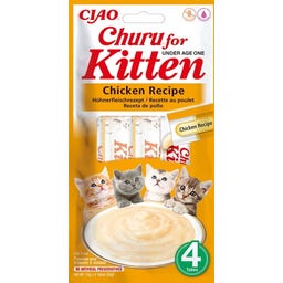 Churu Schleck Snack für Kitten 4x14g - Huhn