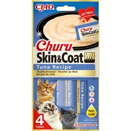 Churu Schleck Snack Skin&Coat 4x14 g - Thunfisch