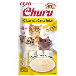 Churu Schleck Snack Huhn 4x14 g - mit Käse