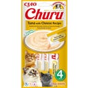 Churu Schleck  Tonijn Snack 4x14 g - met kaas