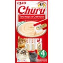 Churu Schleck  Tonijn Snack 4x14 g - met krab