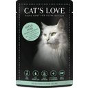 CAT's LOVE Adult - Cibo Umido al Tacchino per Gatti