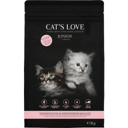 CAT's LOVE Junior - Crocchette al Pollame per Gatti - 2 kg