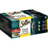 Sheba Fresh & Fine szószban - Szárnyas, 50x50g