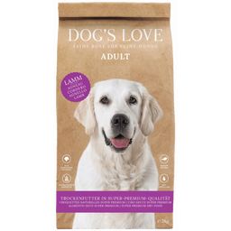 DOG'S LOVE Száraz kutyatáp - Bárány - 2 kg