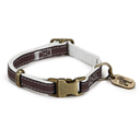 Designed by Lotte Nylon-Halsband Virante Braun