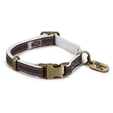 Designed by Lotte Nylon-Halsband Virante Braun
