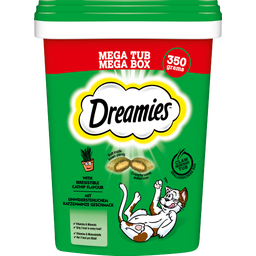 Dreamies Snacks Megabox mit Katzenminze