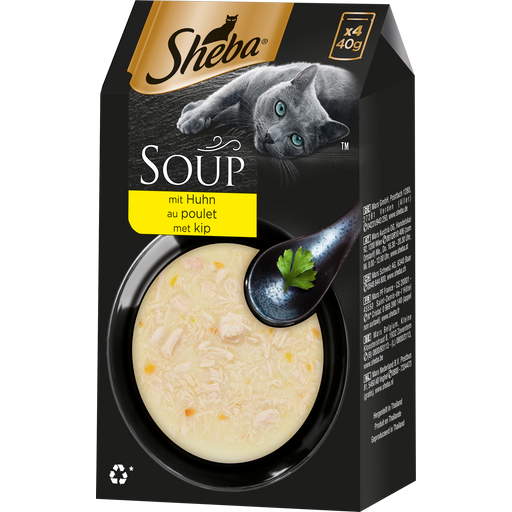 Sheba Soup mit Hühnchenbrustfilets 4x40g - 160 g