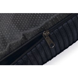 Orthopädisches Käfigkissen Ribbed Anthrazit - 76x53x8cm