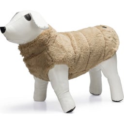 Designed by Lotte Hundemantel Victoria Beige - XS - 20 cm