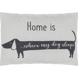 NOVA blazina za psa "Home is....where my dog sleeps"