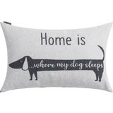NOVA prevleka za blazino "Home is....where my dog sleeps"