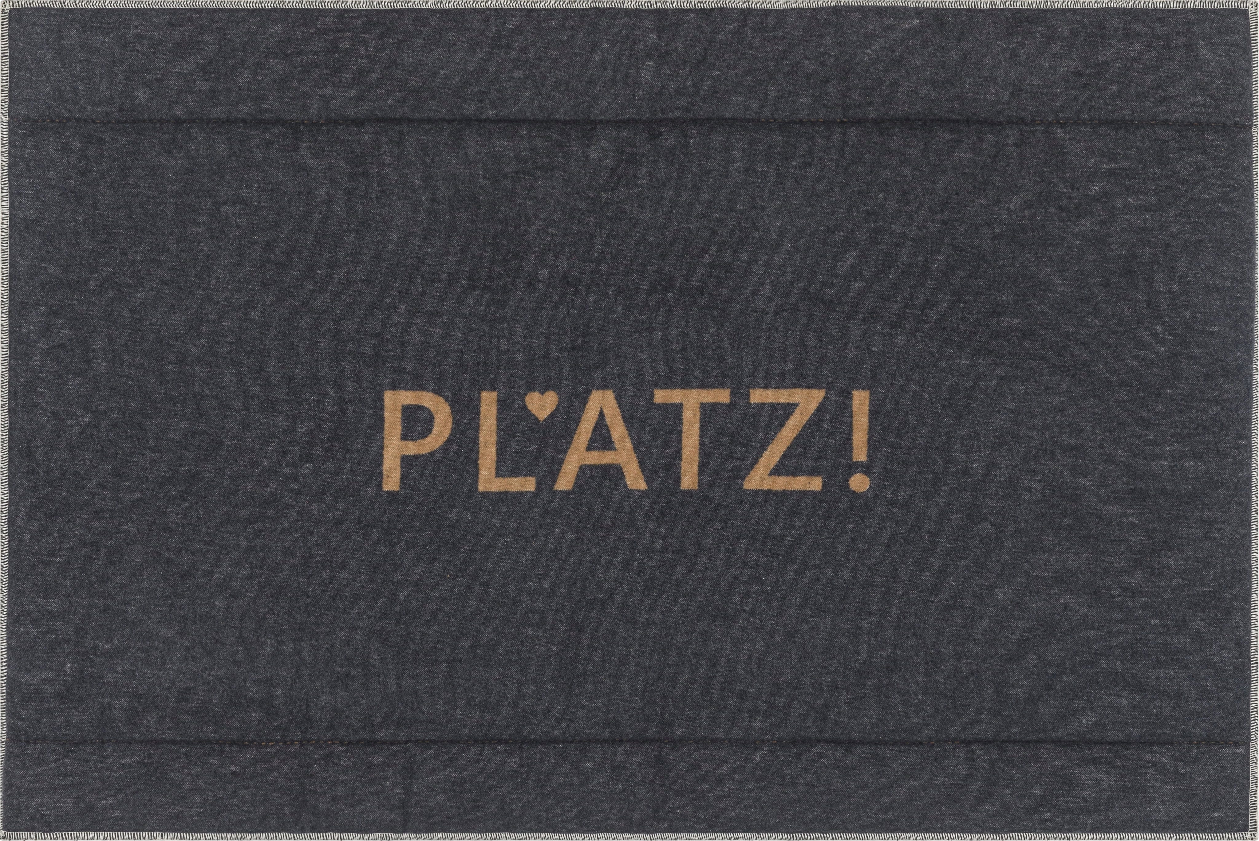 David Fussenegger Hundematte gefüttert "Platz!" - groß