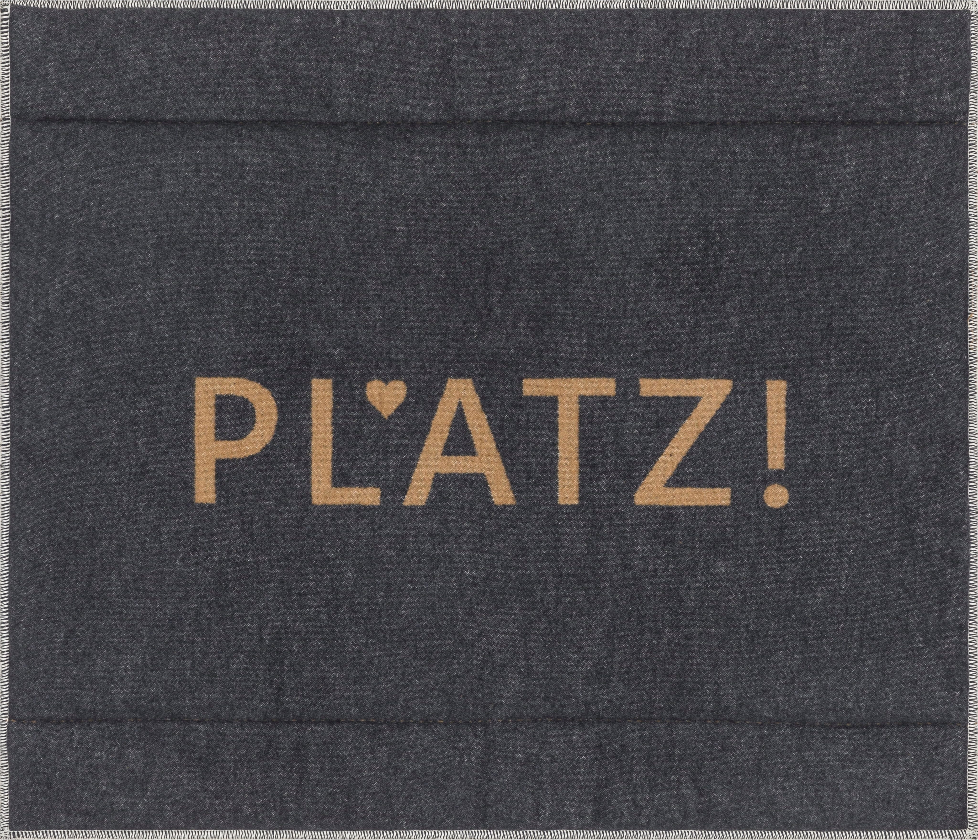 David Fussenegger Hundematte gefüttert "Platz!" - klein