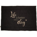 Pasja podloga, podložena - Life is better with a dog